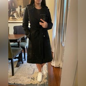 Miguelina Wool Trench Coat